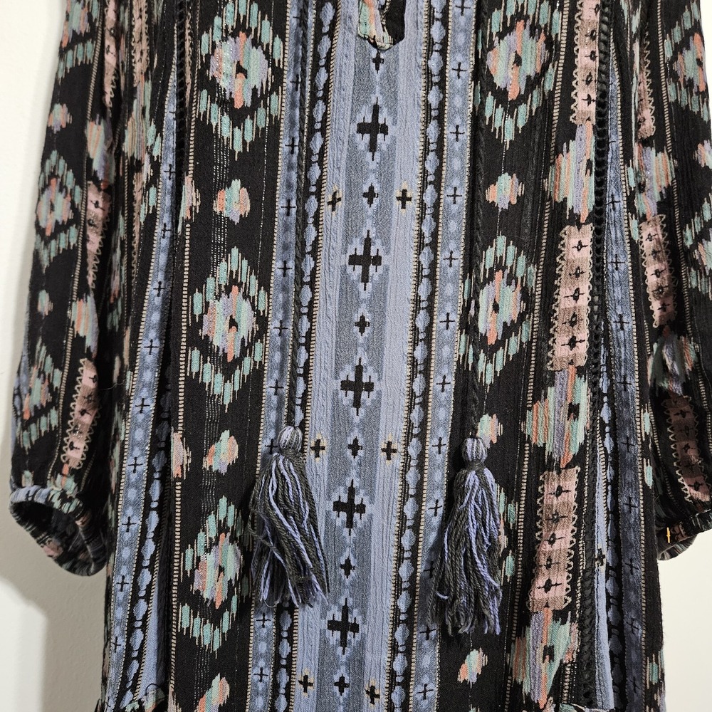Anthropologie Holding Horses Dress Sz M Winter Moon Romantic Boho Tunic READ - Picture 9 of 9